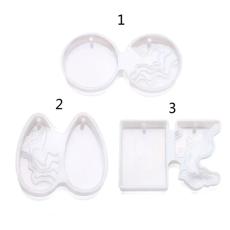 

Ocean Island Pendant Resin Molds Silicone Molds Jewelry Making Epoxy Resin Molds for Pendant Necklace Resin Crafts DIY