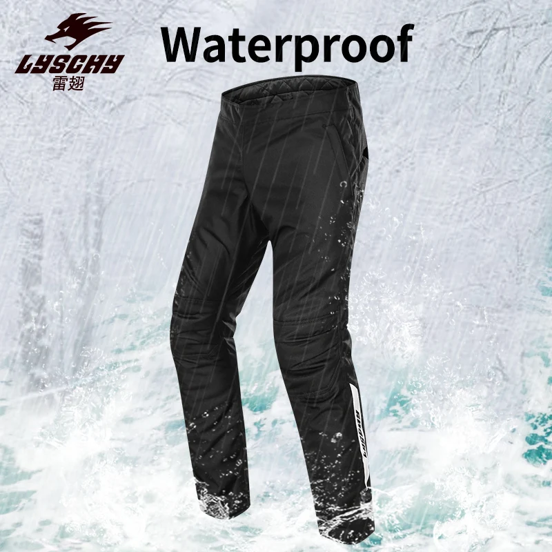 LYSCHYQuickReleaseQuickWearRidingPantsBuiltInProtectiveGearWearResistantWaterproof