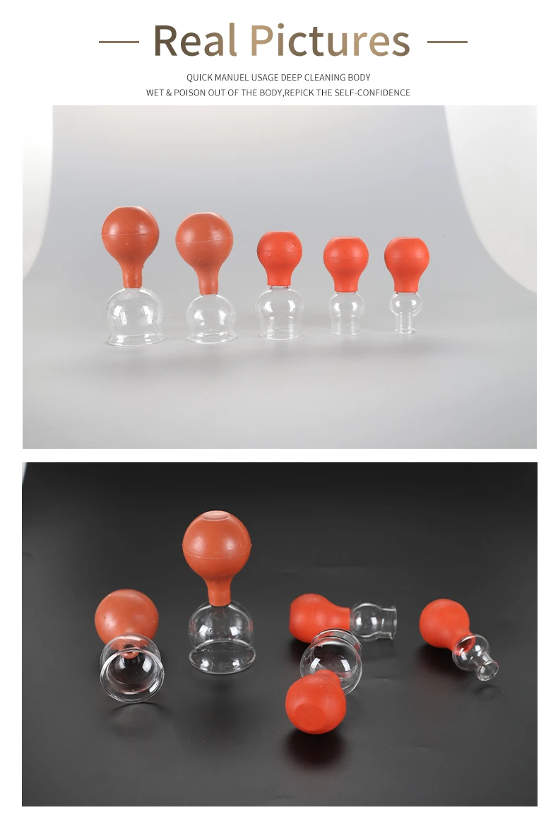 Description Picture 5 of itemZhongyan Taihe Brand Household Glass Cupping Medical Dehumidification Tool Anti Cellulite Massager Cupping