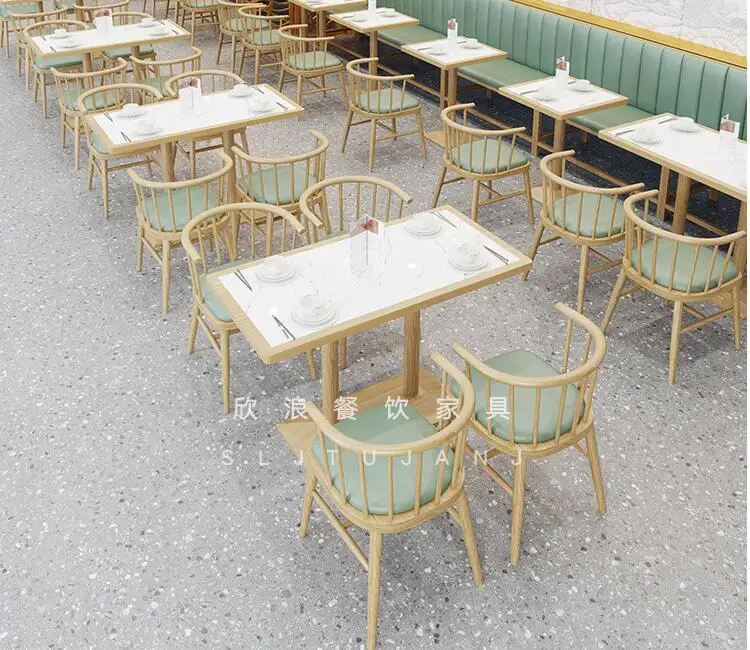 restaurant tables and chairs against the wall, iron art card seats, sofas, restaurants, tables,