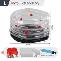 Mushroom Grow Kit Inflatable Monotub with Air Ventilation System (Round-L)