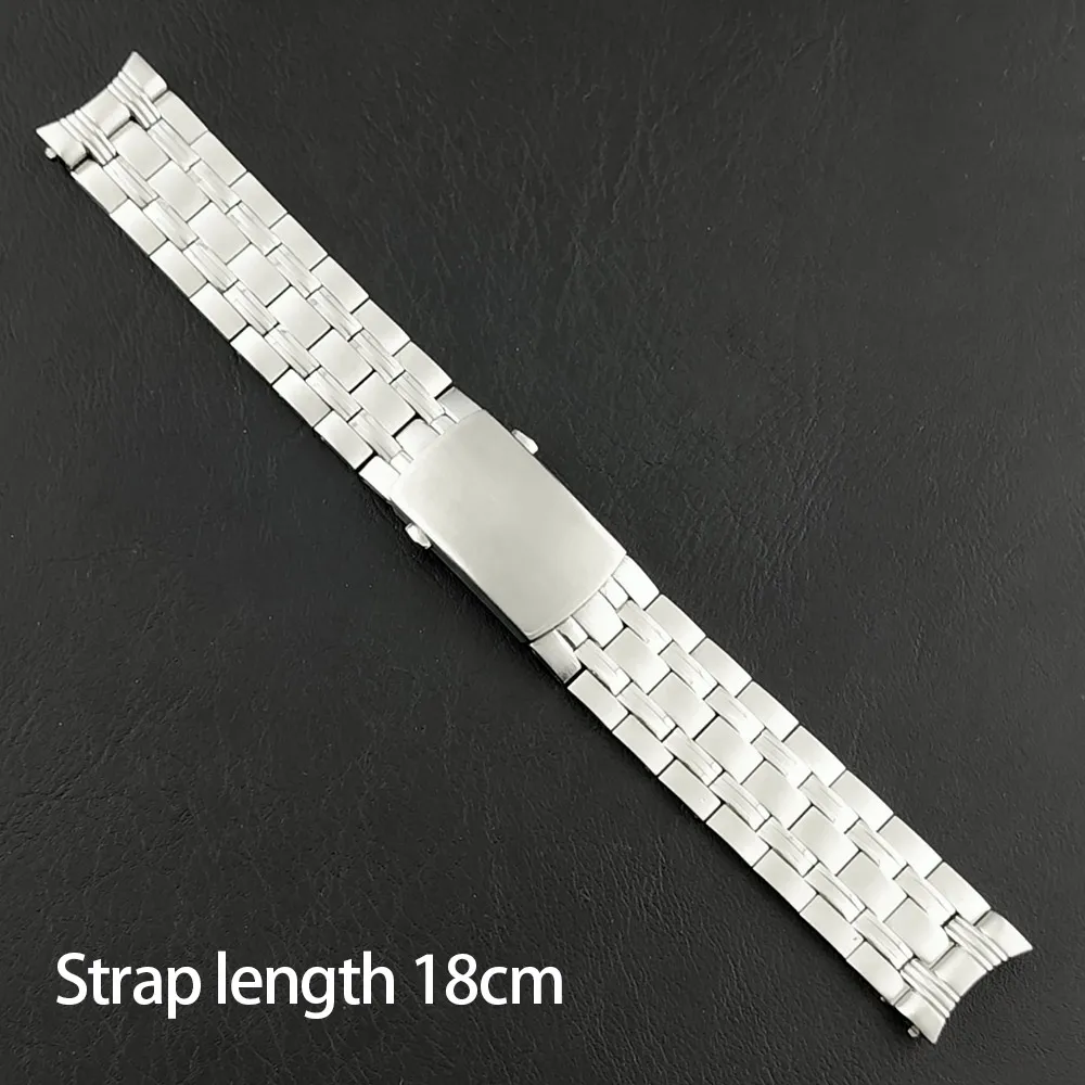 Men's 42mm Mechanical Watch Case with Luminous Dial and Assembled Parts