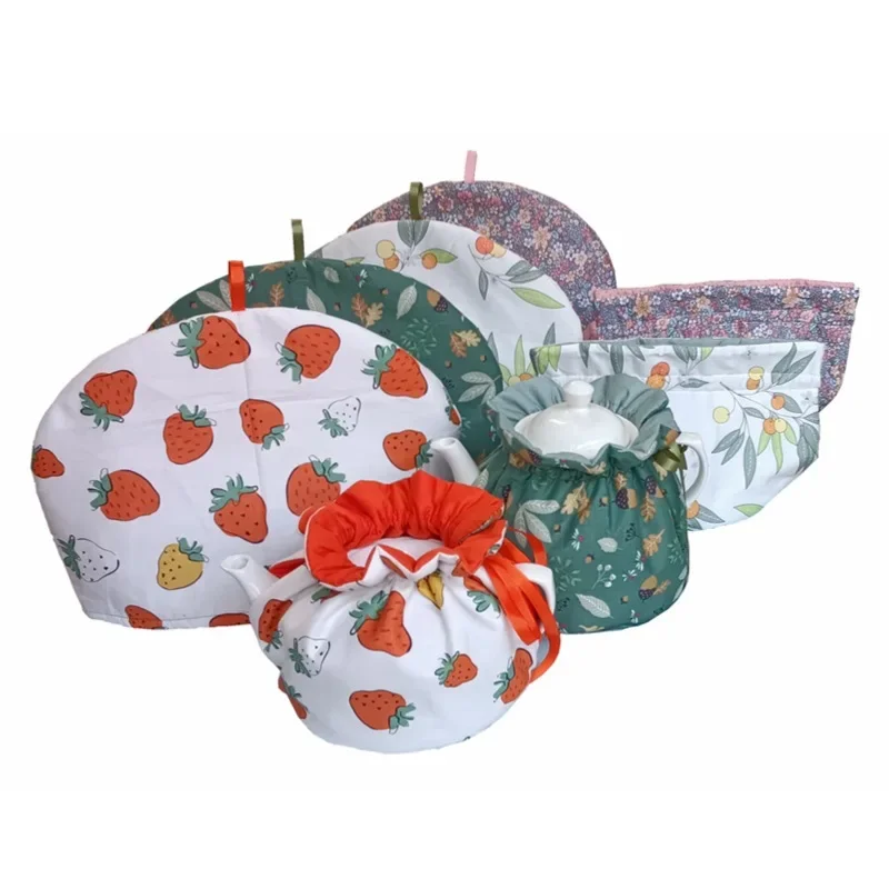 Description Picture 3 of itemLondon Pottery Tea Cozy for Teapot,Cotton,Keep Warm and Decorative Pots Cozy,Vintage Floral Insulated Cosy,Tea Kettle Cover