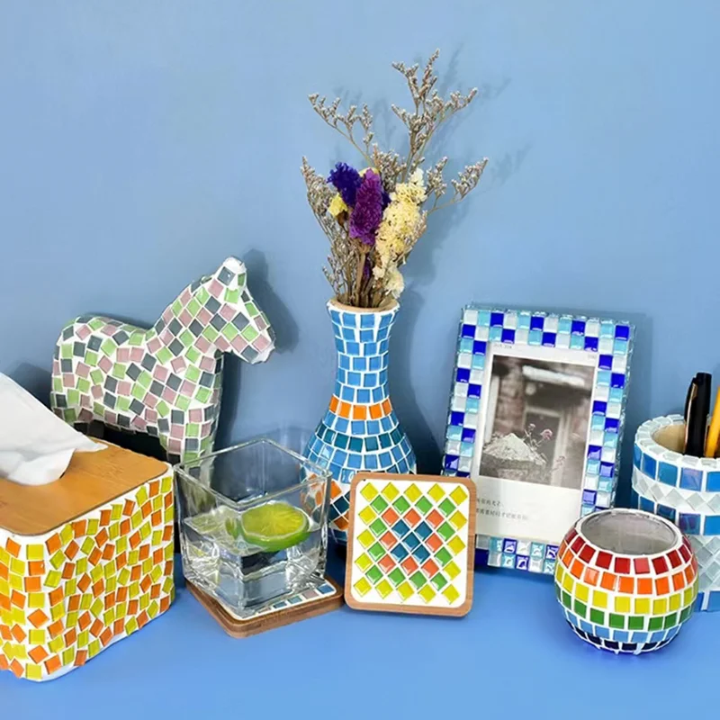 Mixed Color Mosaic Tiles 5