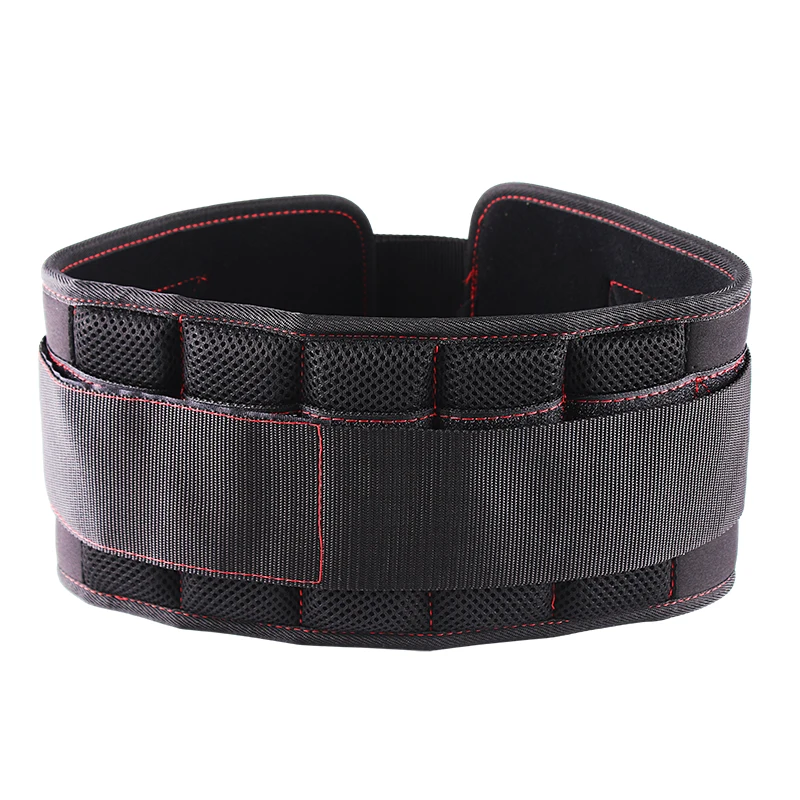 Fitness EVA Pull-Up Dip Belt Barbell Dumbbell Strength Training Belts Gym Squat Powerlifting Waist Belt Back Brace 2