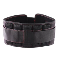 Fitness EVA Pull-Up Dip Belt Barbell Dumbbell Strength Training Belts Gym Squat Powerlifting Waist Belt Back Brace 2