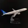 1:400 Scale Metal Airplane Panama Copa B737 Latin Airlines Boeing Aircraft 2