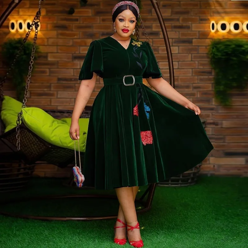 Рисунок 3 - Бархатная осенне-зимняя африканская одежда