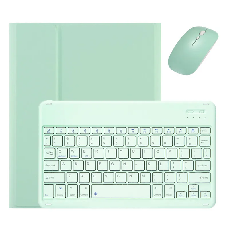 

With Pen Slot Slim Leather Funda For Samsung Galaxy Tab A7 10.4 2020 T500 T505 Case Bluetooth-compatible Wireless Keyboard Cover