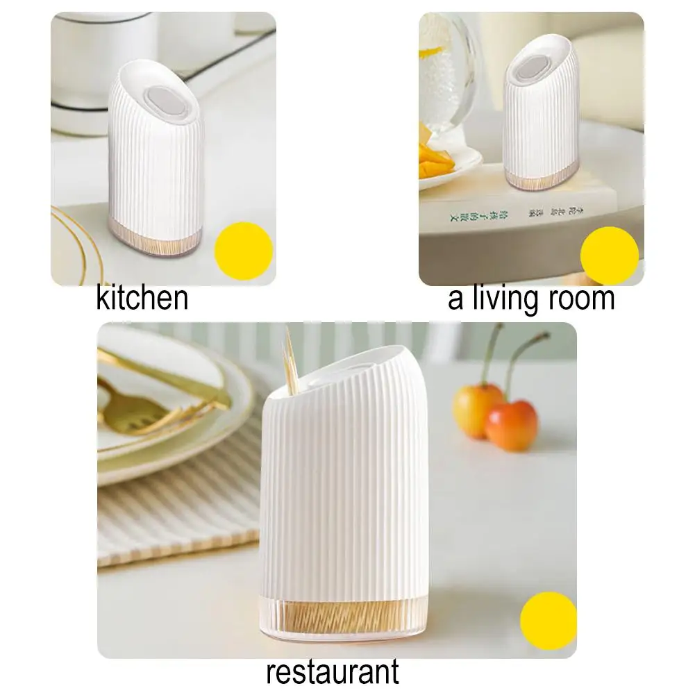Description Picture 2 of itemPortable Toothpick Holder Pocket Toothpick Dispenser Toothpick Life Toothpicks Home Bucket Convenient With 300pcs Storage B N2O8