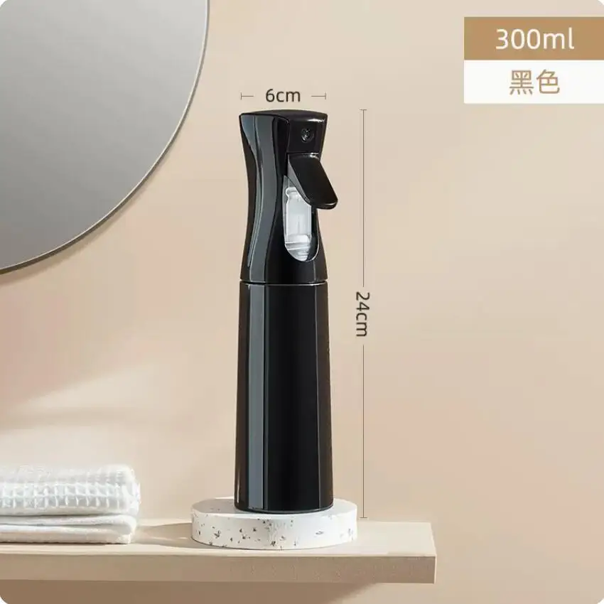 High Pressure Fine Mist Refillable Spray Bottle for Hair, Makeup, and Hydration
