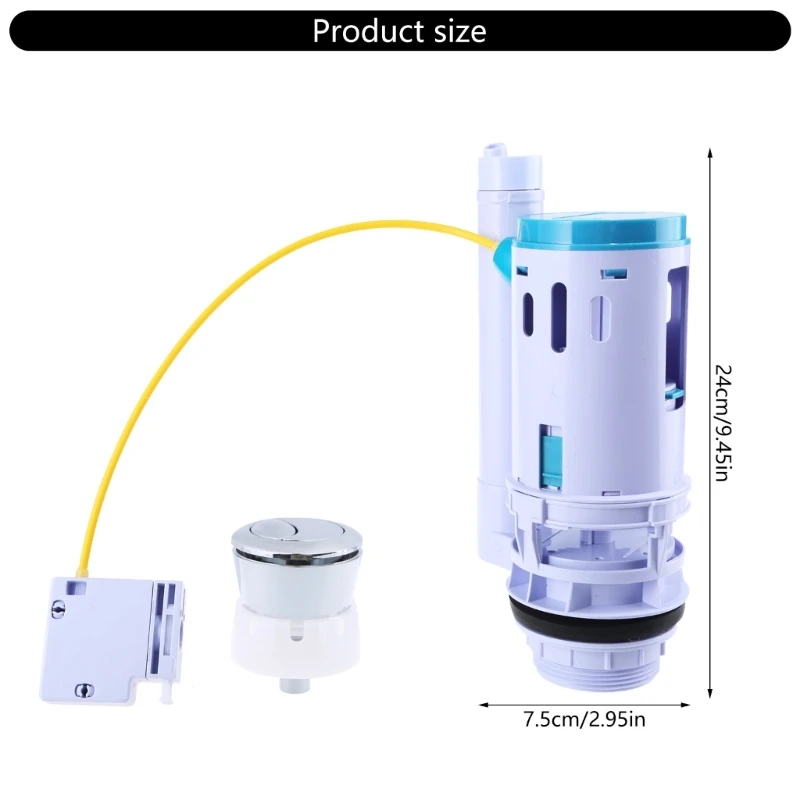 High Efficiency Double Flush Toilet Conversion set upgrades Double Flush Valves shower diverter valve
