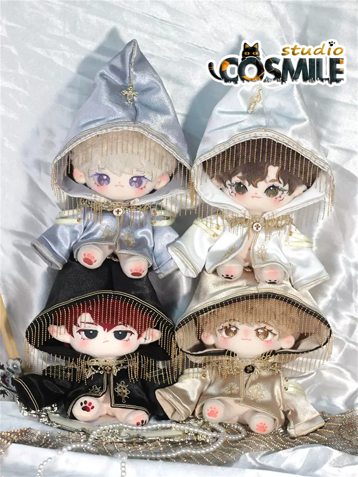 No Attachments Chiesa Coro Sacerdote Croce Abiti Magici Abito Per Farcito 20Cm Peluche Dol Accessori Vestiti Per Bambole Fs Pao Luglio