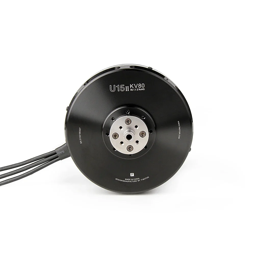 T-MOTOR U15 II KV80  Brushless Motor for 100kg payload drone 36KG Trust RC Drone UAV VTOL 3
