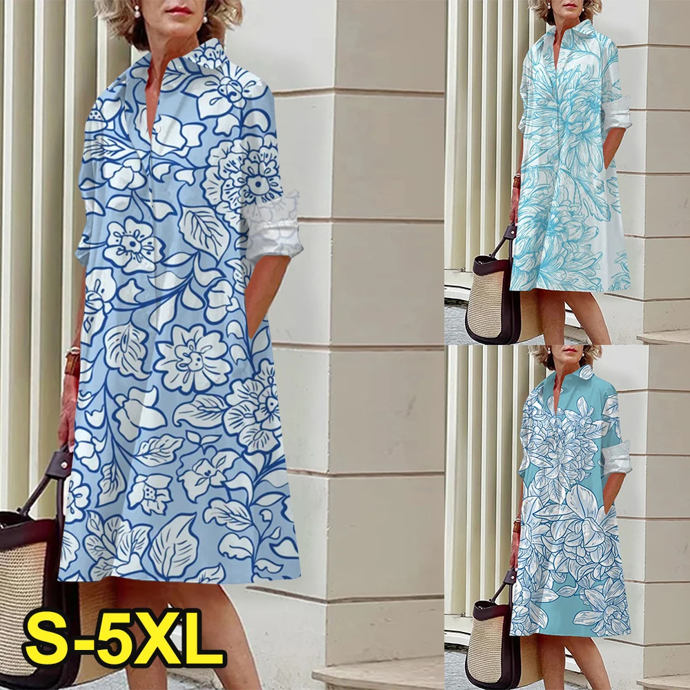 

Женское платье с длинным рукавом, платье большого размера с 3D-принтом Белоснежки и листьев, Y2K, 2024