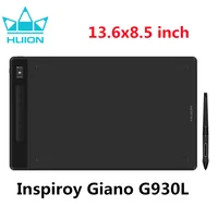 HUION Inspiroy Giano G930L Graphic Tablet Drawing Tablets Bluetooth Wireless Battery-free Pen With 6 press keys For Android MAC 1