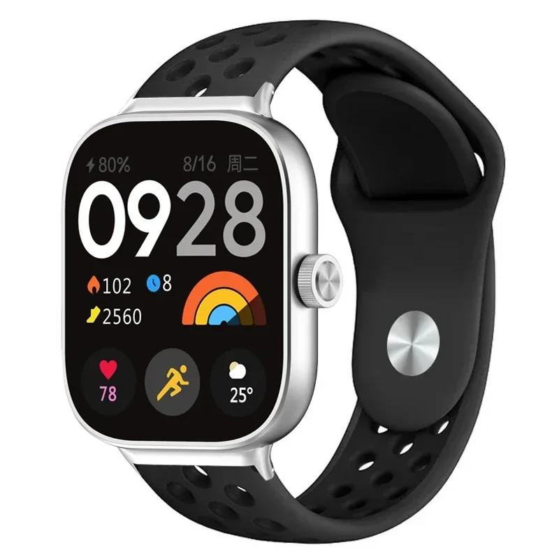 Premium Silicone Wrist Strap for Smartwatches - Comfortable and Stylish Bracelet Accessory