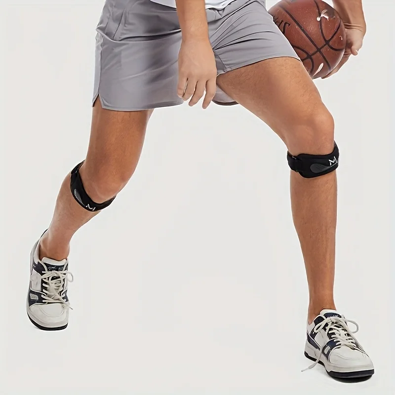 1Pcs Sports Patella Strap Knee Brace Support for Arthritis, ACL, Running, Basketball, Sports, Athletic. Best Knee Brac