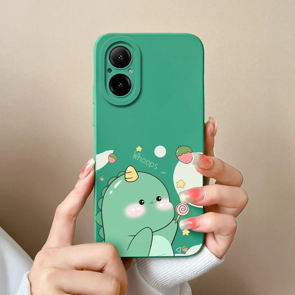 Soft Liquid Silicone Full Protection Phone Case with Multiple Patterns - Anti-Shock Cover