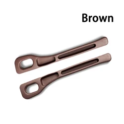 Universal Car Seat Gap Filler and Organizer - Leak - Proof Auto Seat Plug and Decorative Accessory (1 Pair Brown)