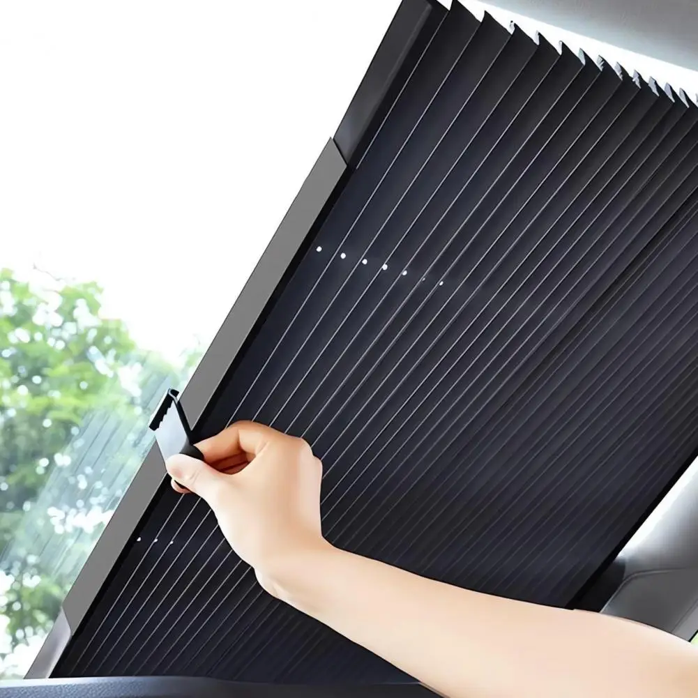 

Window Shades for Car Seats Durable Sunshade for Car Dashboard Versatile Car Sun Protection Retractable Curtain for Vehicles