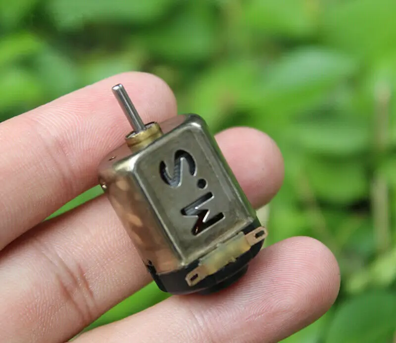 130 микро двигатель постоянного тока 2,4 В 30000 об/мин ультра-высокоскоростной мини двигатель электрический двигатель для радиоуправляемых моделей игрушек автомобиль со шлиц