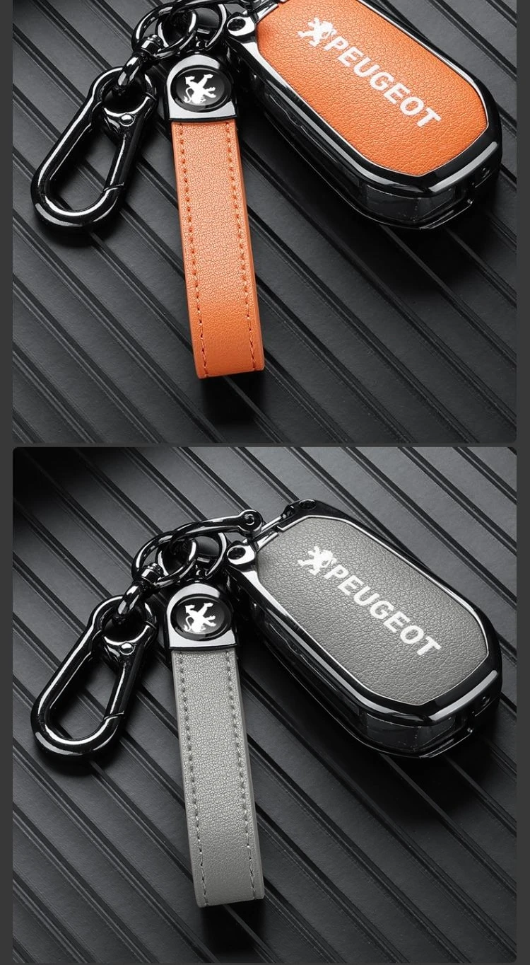 Zine Legierung Auto Schlüssel Fall Abdeckung Schlüssel Tasche Shell Für Peugeot GT-Line 206 207 208 301 307 308 407 408 508 607 2008 3008 4008 5008 RCZ – Detail 14