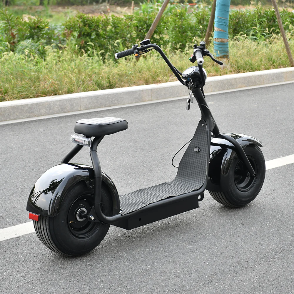 

Citycoco Electric Scooter 1000W Motor 40KM/H Max Speed 60V12AH Max Range 25KM Max Load 200KG Two Wheel Electric Motorcycle