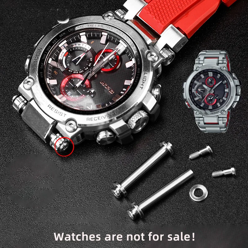 For Casio G-shock 5544 Mtg-b1000 Male Ver Interface Screw Rod With Tools Special For Mtg Connecting Pin Fixed Rod Accessories
