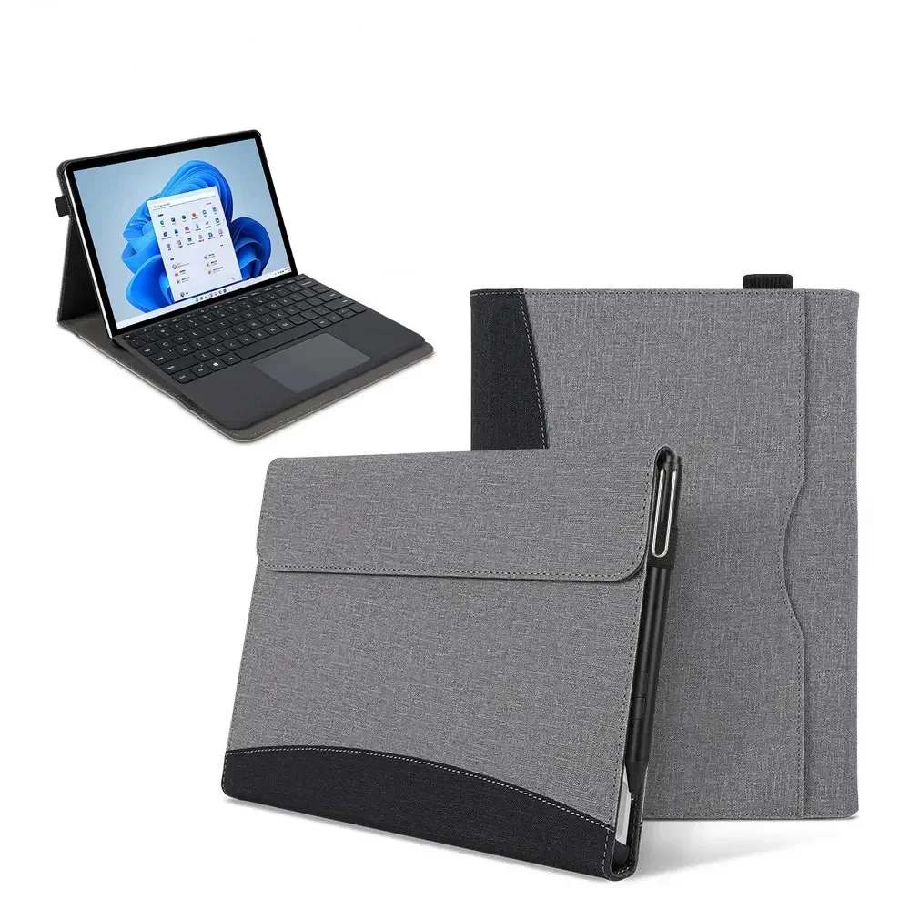 Versatile Protective Tablet Case with Stand and Pen Holder