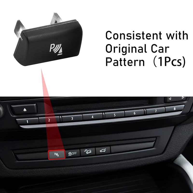 

Крышка кнопки переключения датчика парковки автомобиля для BMW X5 E70 2006-13 X6 E71 2008-2014