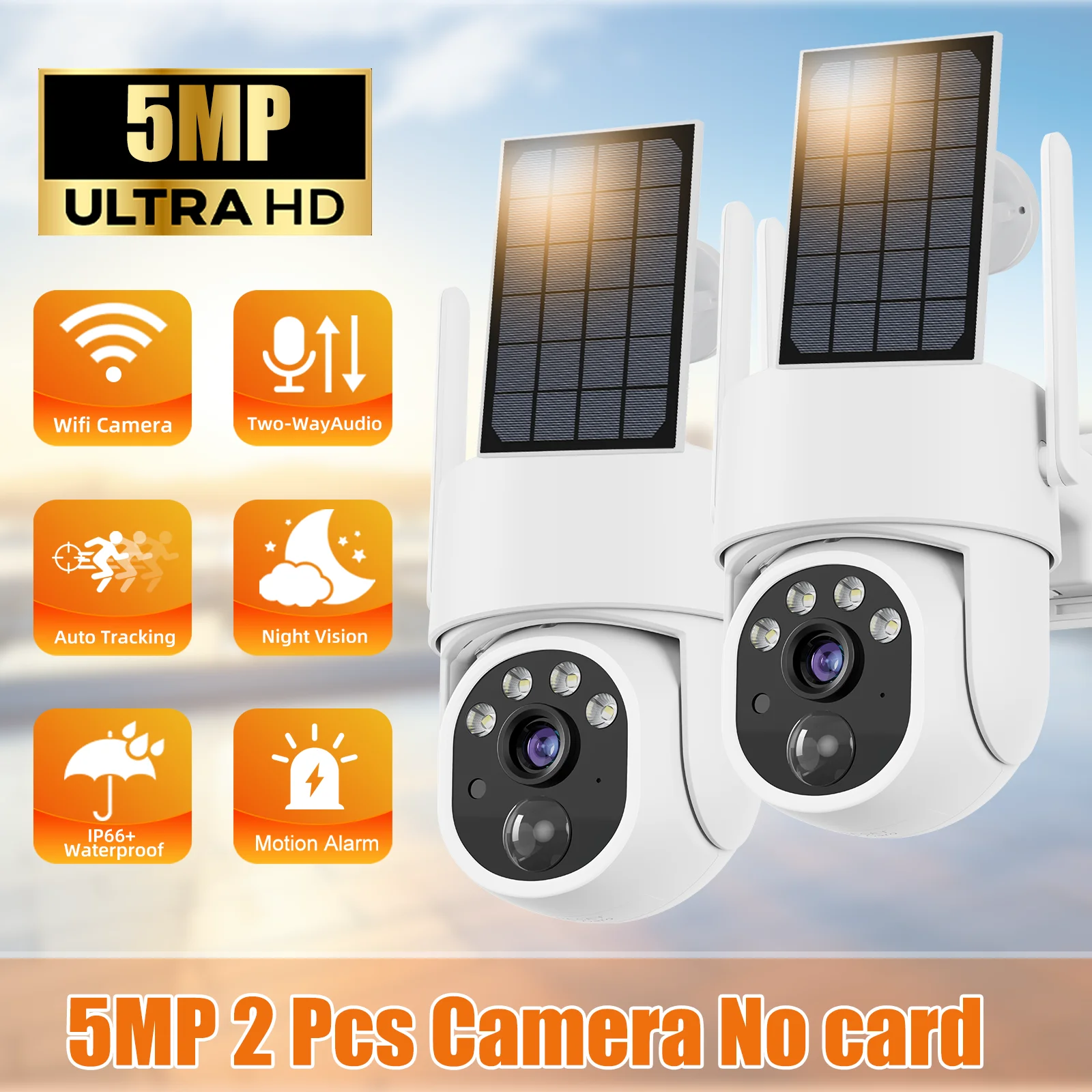 5MP 2PCS NO SD Card