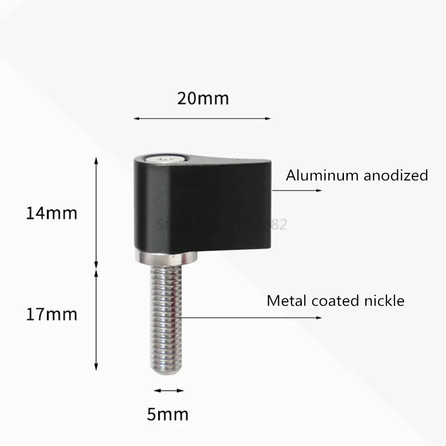 Male Threading 17mm Long screw (2)