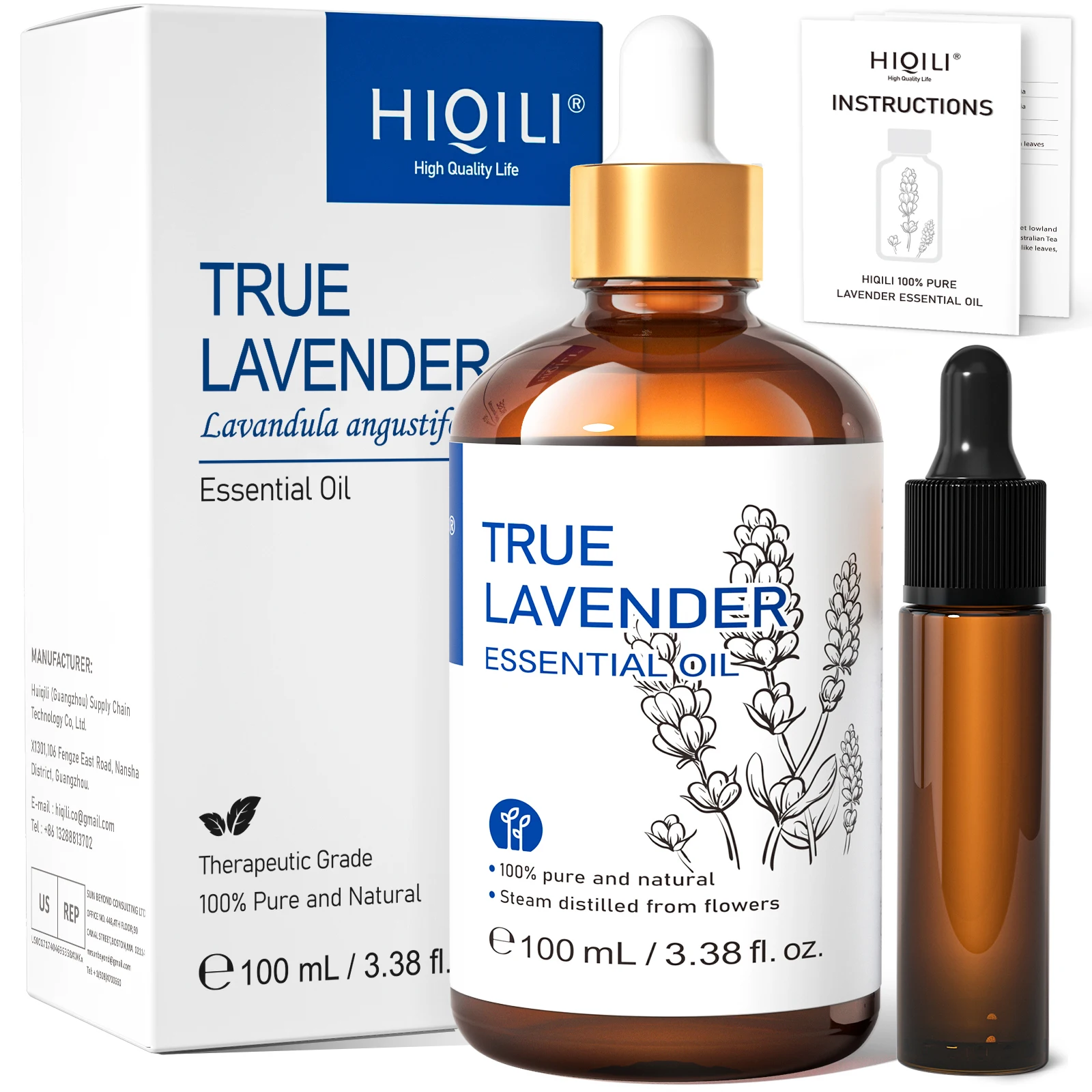 HIQILI Pure & Natural Essential Oil - Aromatic Home Fragrance Collection