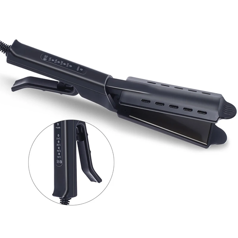 High Quality Professional Steam Straightener Salon Women'S Styling Tool Portable Ceramic Coated Steam Straightener 3