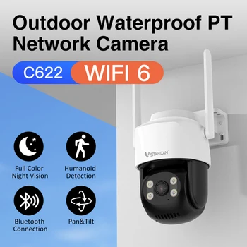 VSTARCAM C622 PTZ WIFI Camera Wireless Outdoor Two Way Audio P2P Dome Security IP Auto Tracking CCTV Camera Network 1