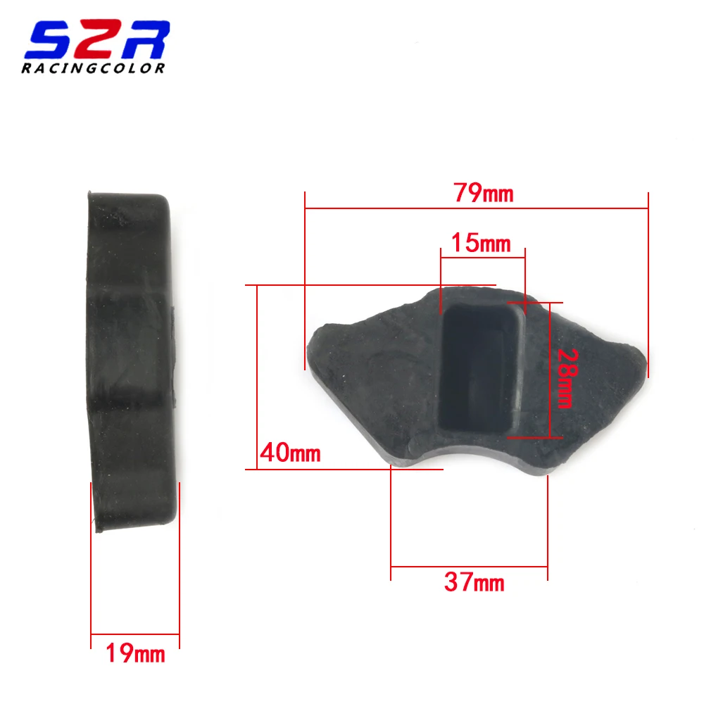 Motorcycle Rear Hub Wheel Damper Spare Parts For YAMAHA YBR125 YBR YB 125 er Rubber Accessories rear wheel hub cushion