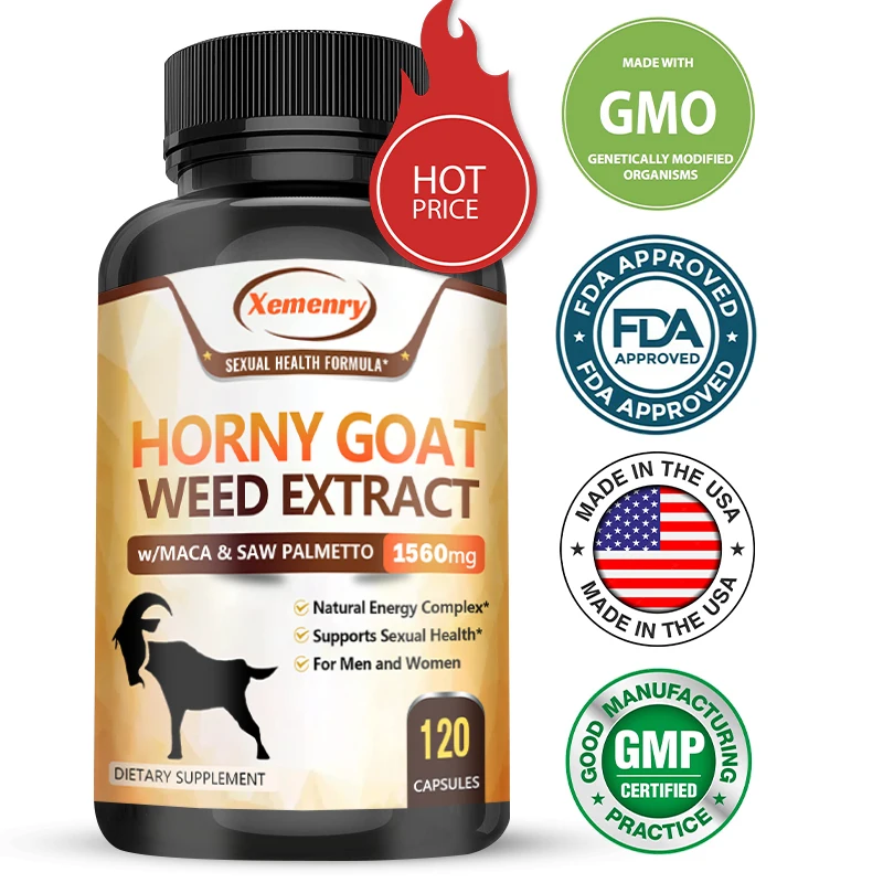

Unisex L-Arginine and Tongkat Supplement, Saw Palmetto, Extra Strength Horny Goat Weed Extract