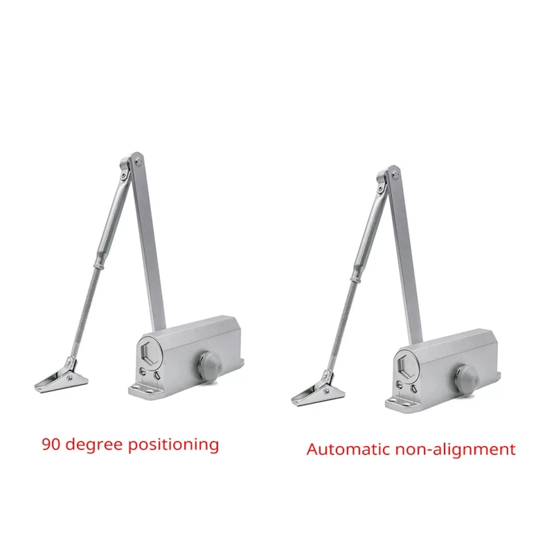 AB42-Automatic Door Closer Adjustable Door Stop Multifunctional er Closer Suitable For Residential Decoration