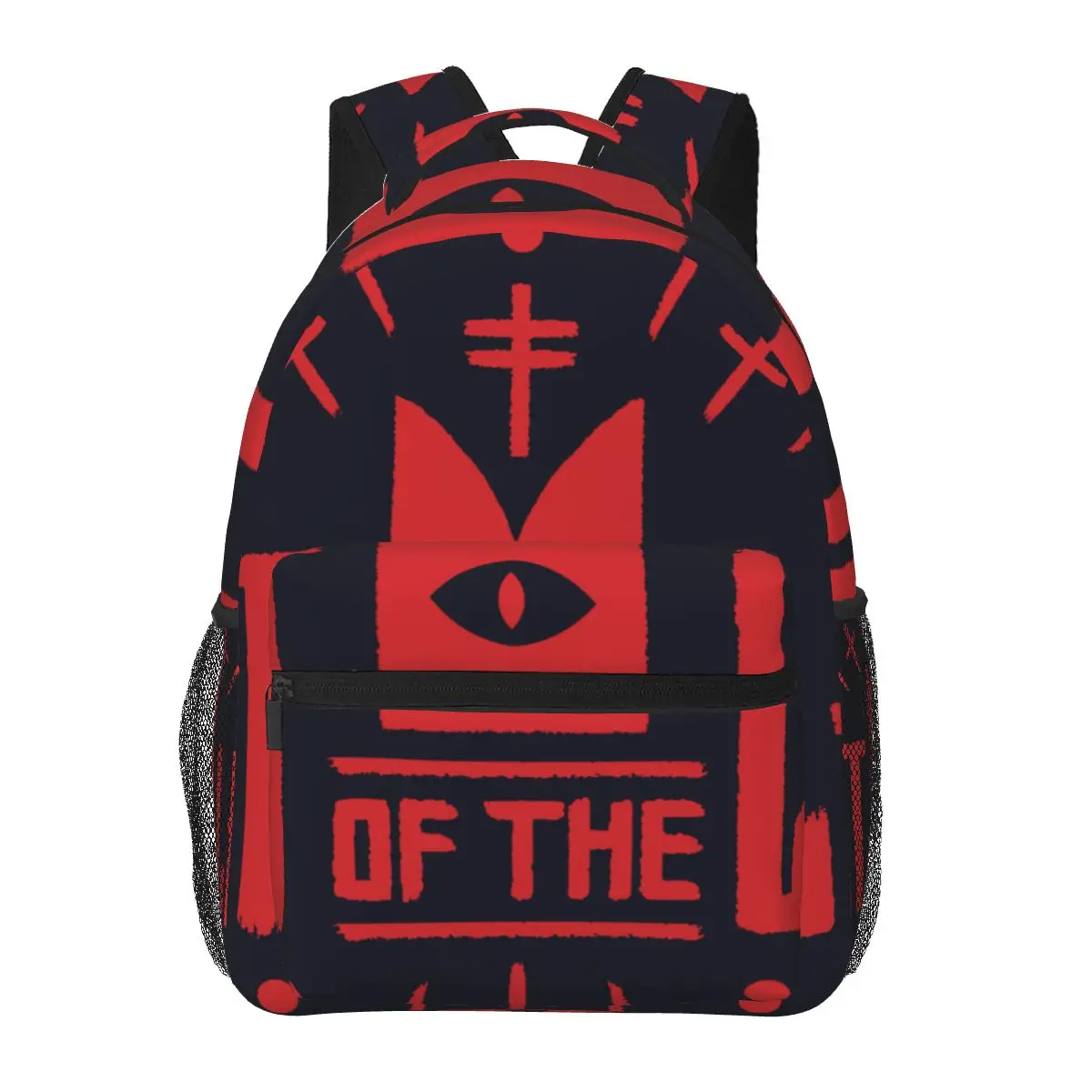 

Cult Of The Lamb Backpack Women Men Large Capacity Backpack Outdoor Travel Bag Casual Backpack