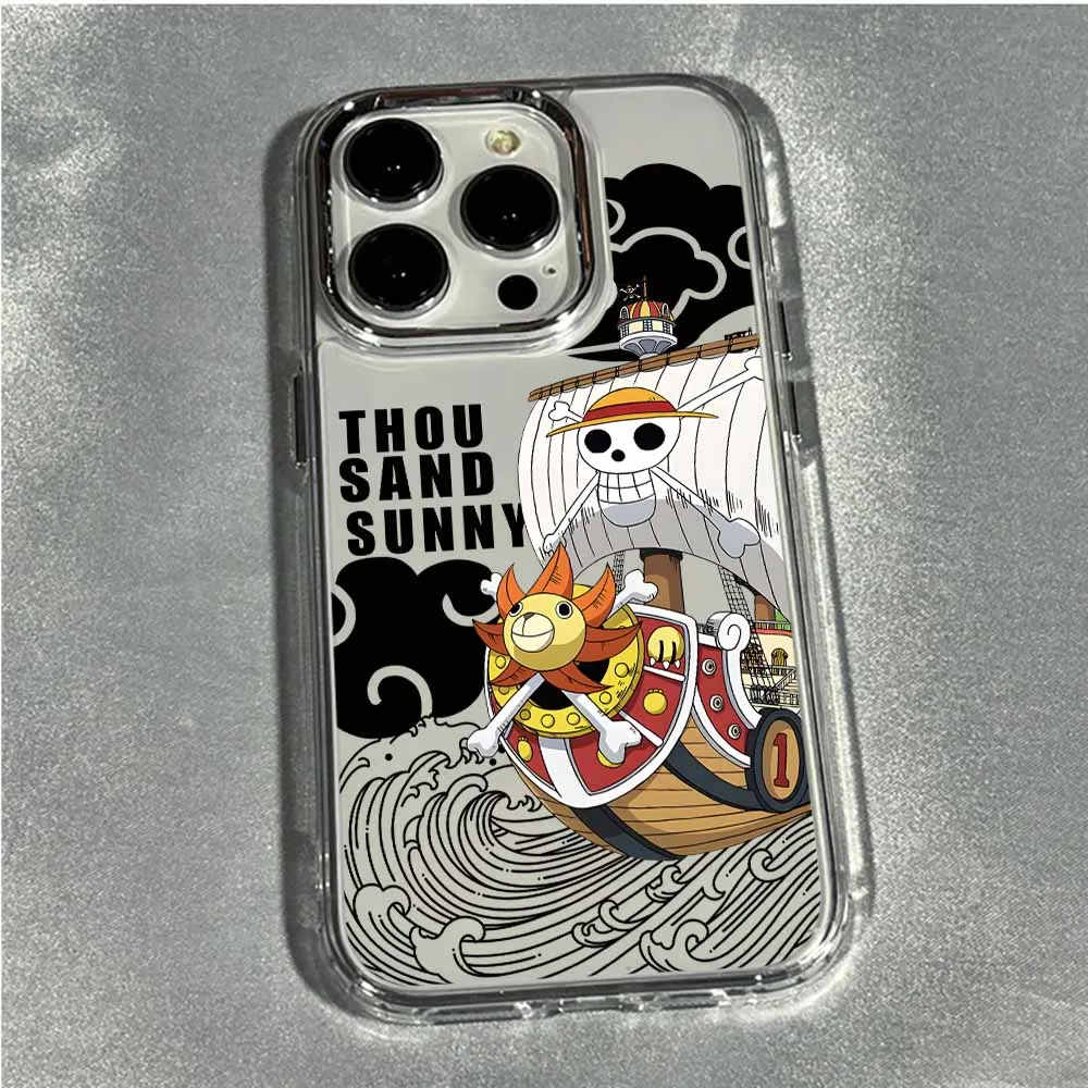 Anime Cool Logo Phone Case - Transparent Soft TPU Cover with Creative Design