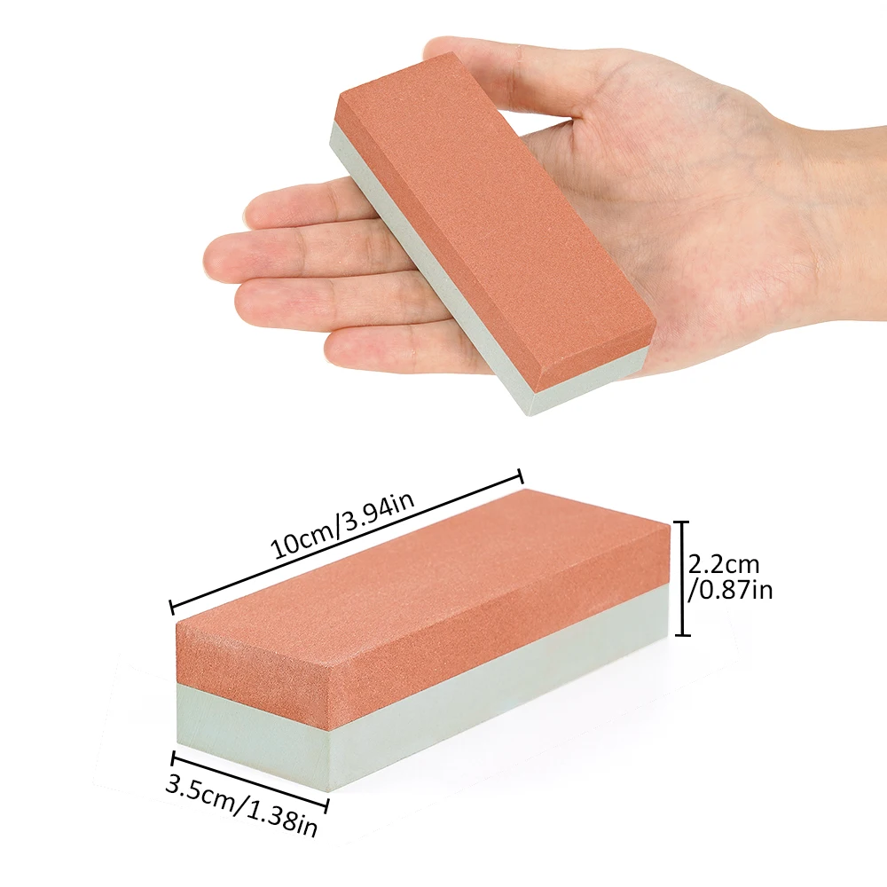 Professional Sharpening Stone 400/1500 Grit Dual Double-side Knives Sharpener Wetstone Knife Water Stone Kitchen Tool