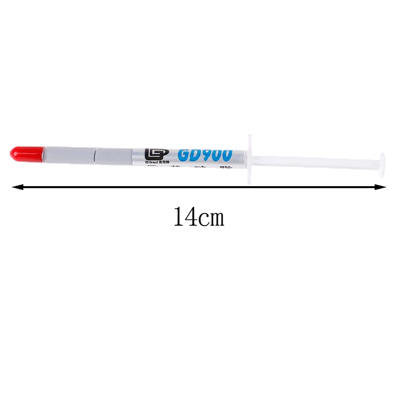 CPU Cooler 1pcs GD900 Thermal Grease Paste CPU VGA LED LCD Cooling fan Heatsink