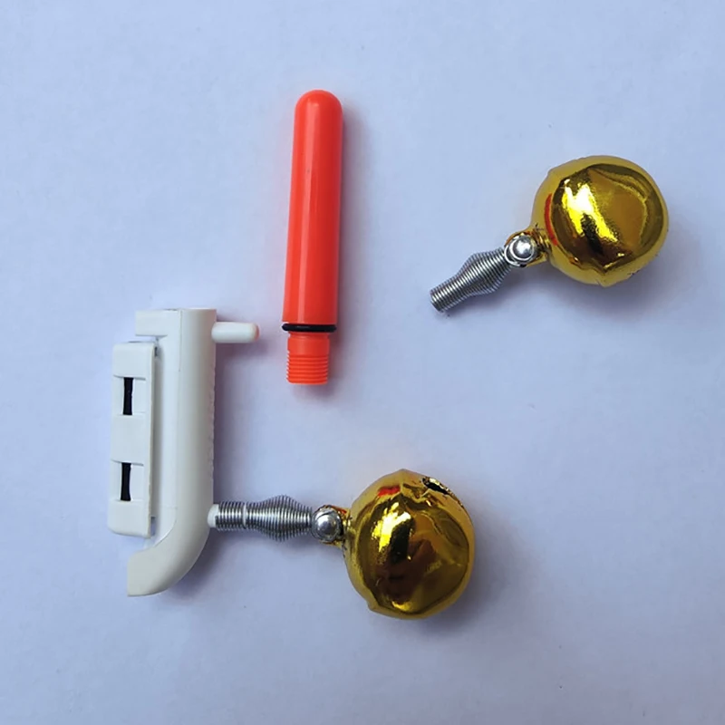 Spinning Fishing Accessory Bell Double Headed Throwing Rod Light LED