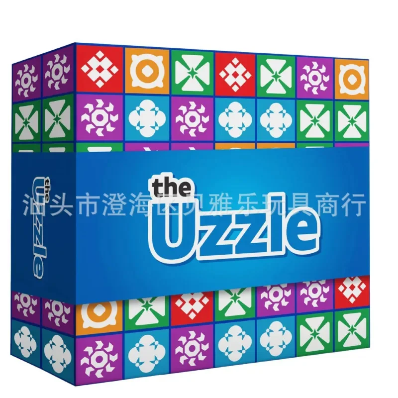 UZZLE PUZZLE Spatial Logic Thinking Board Game Matching Parent Child Interactive Developing The Brain Toy Children Birthday Gift