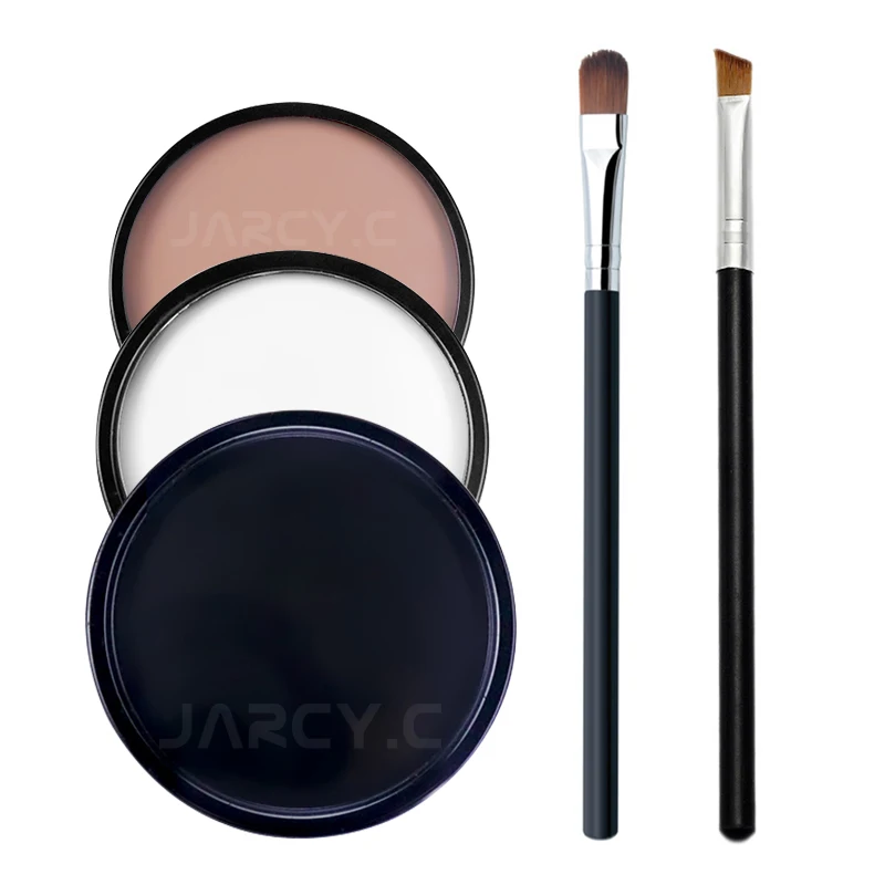 

30g White Black Microblading Mapping Paste for Eyebrow Lip Shaping Permanent Tattoo Makeup Brow Shape Position Tool with Blush