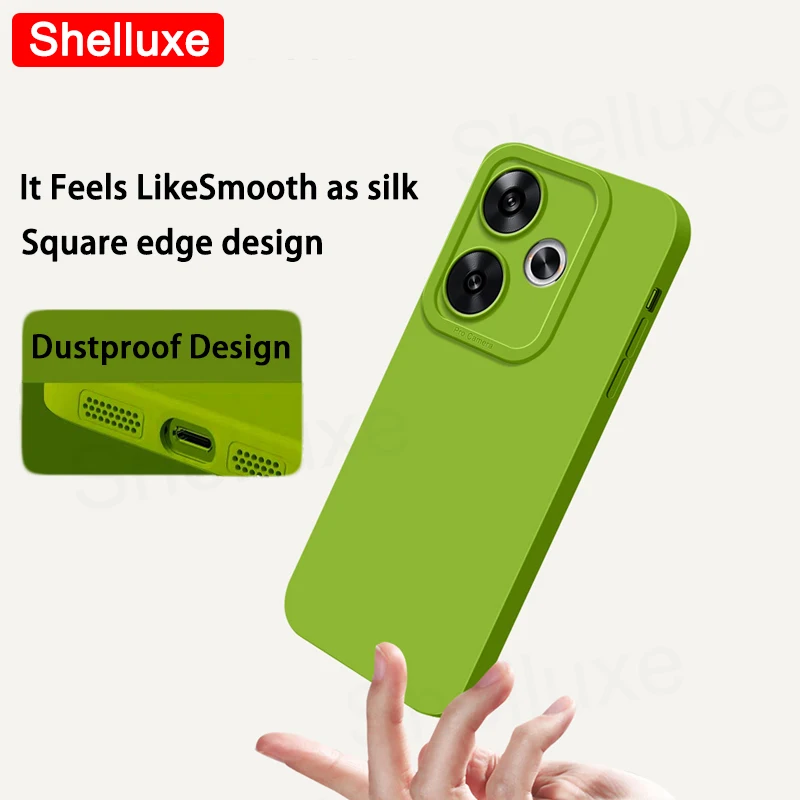 Premium Silicon Soft Cover - Shelluxe Square Series