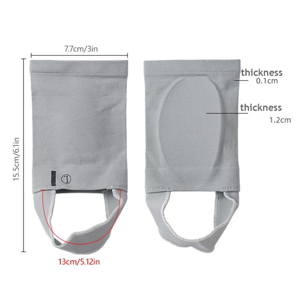 1 Pair Arch Support Sleeves Plantar Fasciitis Heel Spurs Foot Care Flat Feet Relieve Pain Sleeve Socks Orthotic Insoles Pads silicone foot insoles arch support slippers