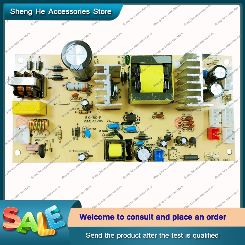 YHANNI Compatible For Youcong CD 120 P/REV 1.0 PCB20180709L1 E355240 Pièces De Feuille De Réfrigération De Carte De Circuit Imprimé Carte Mère De Ventilateur Interne Et Externe