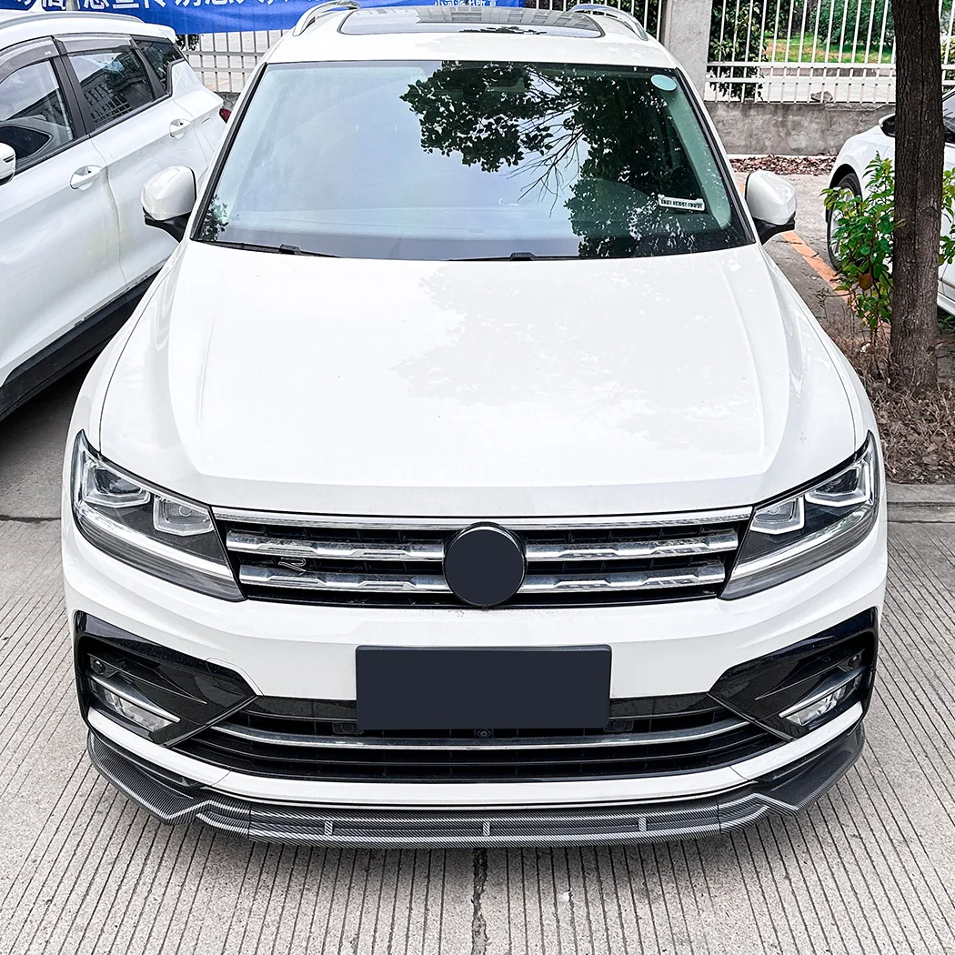 Car Bumper Spoiler Bumper Lip Car Front Bumper Lip Spoiler For Volkswagen Tiguan MK2 Rline
